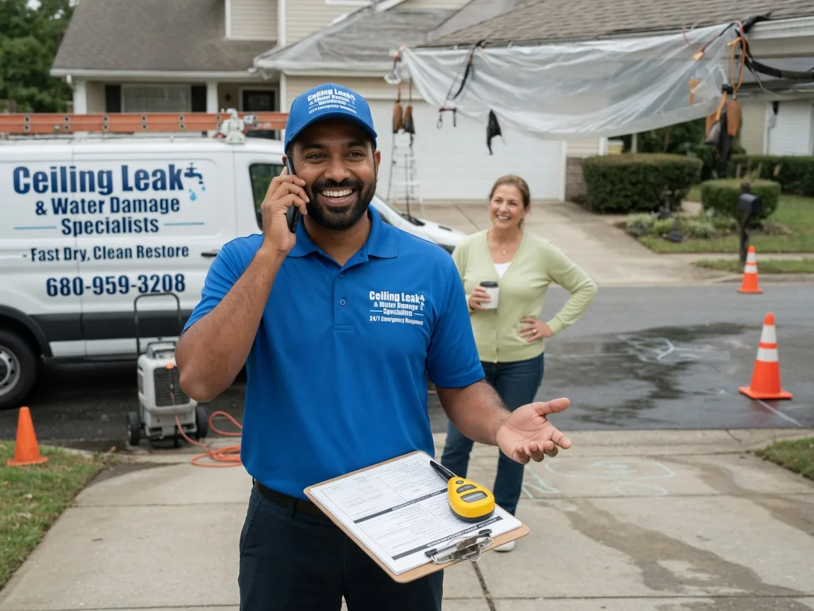 Ceiling Leak Cleanup La Plata, NM FAQs
